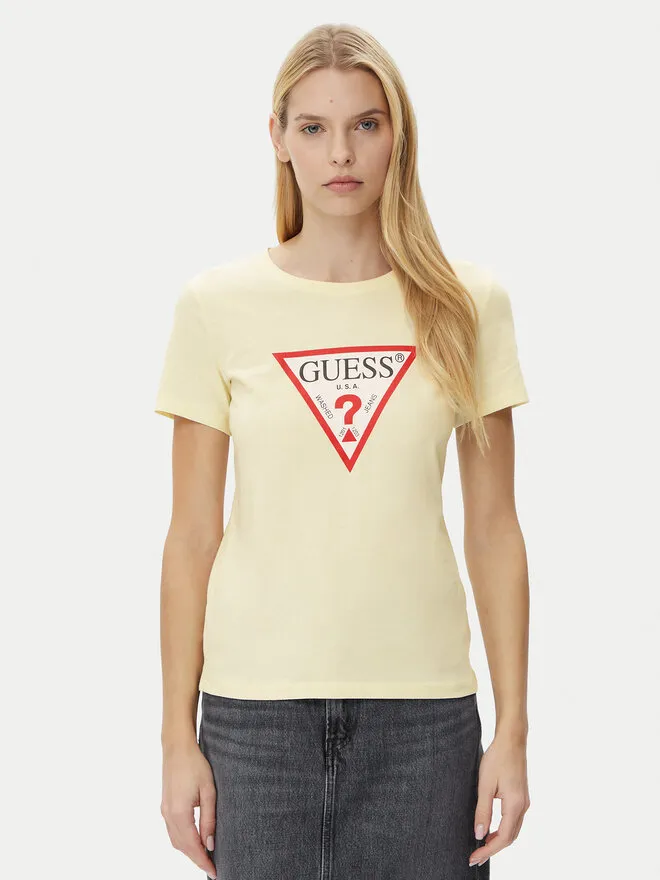 Guess T-Shirt · Κίτρινο