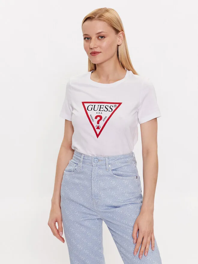 Guess T-Shirt · Λευκό