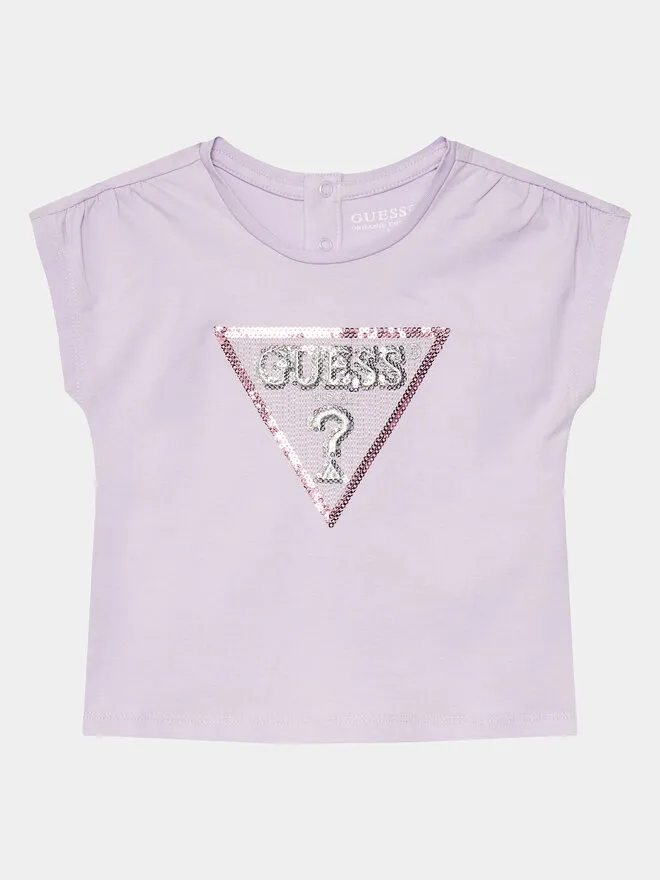 Guess T-Shirt · Μωβ