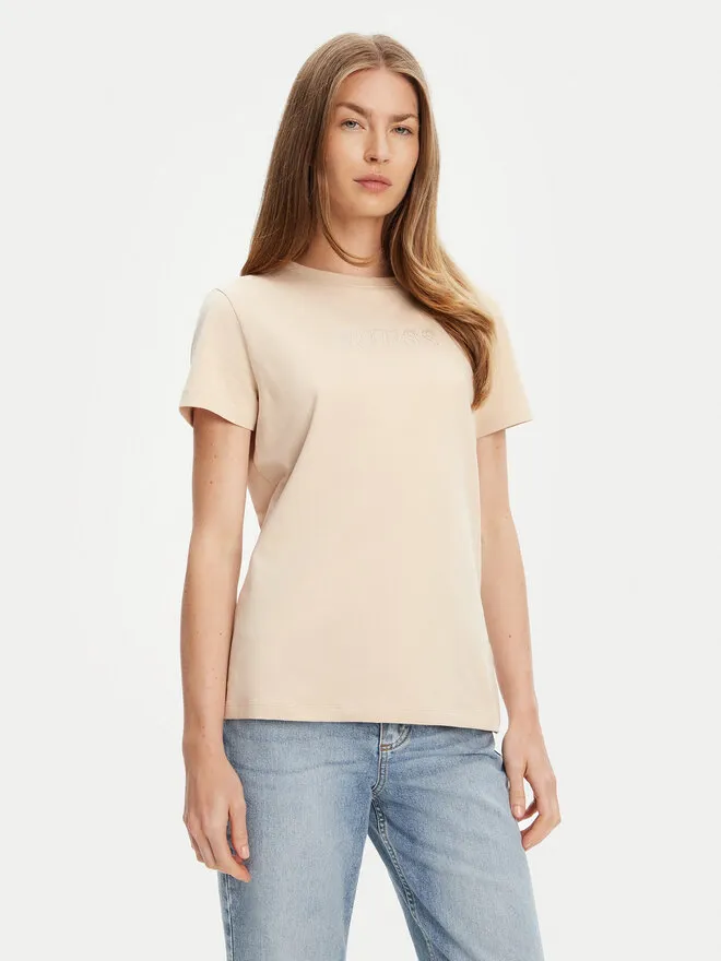 Guess T-Shirt · Μπεζ