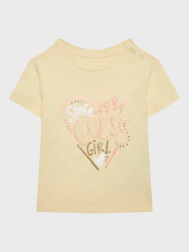 Guess T-Shirt · Κίτρινο