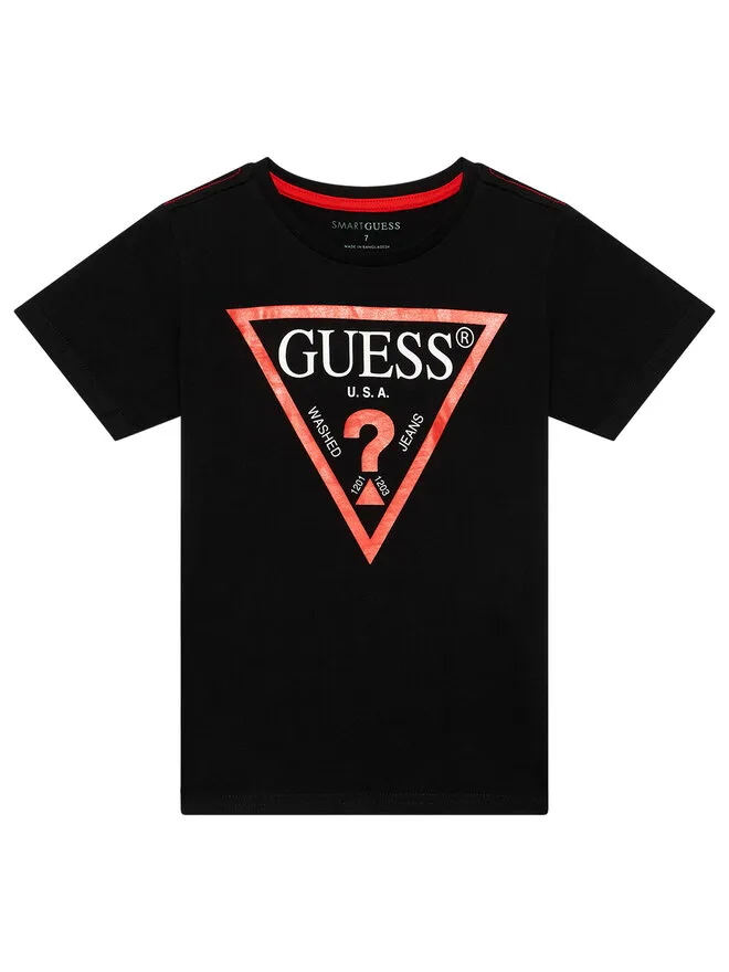 Guess T-Shirt · Μαύρο