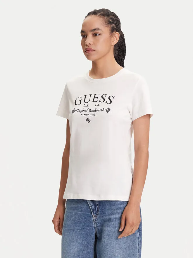 Guess T-Shirt · Λευκό