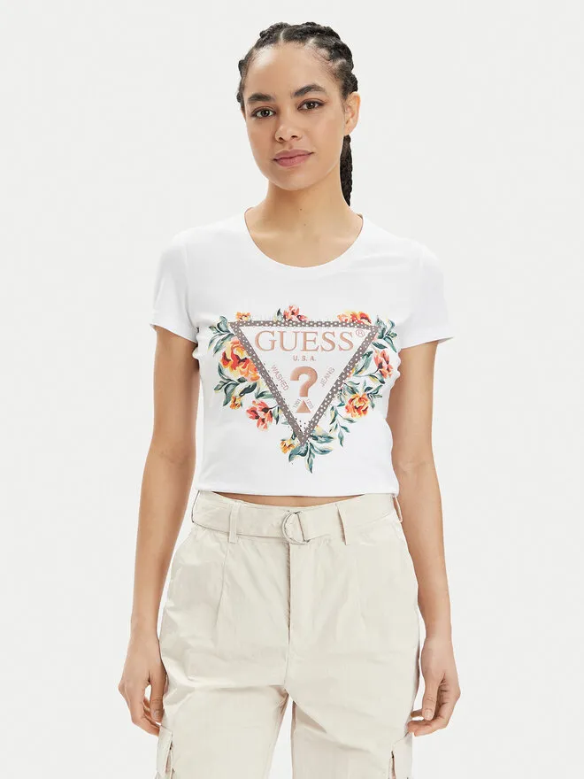 Guess T-Shirt · Λευκό