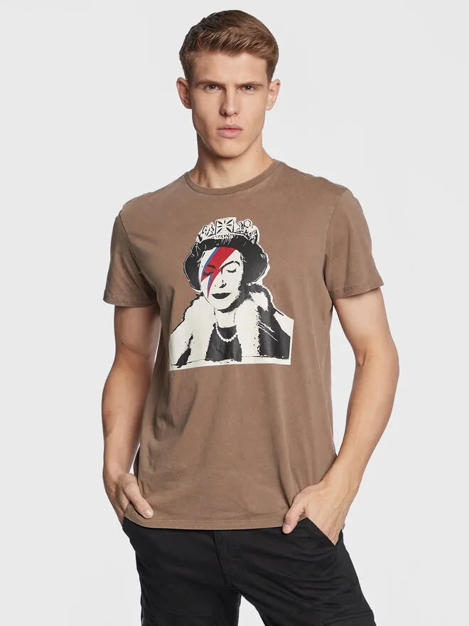 Guess T-Shirt · Καφέ