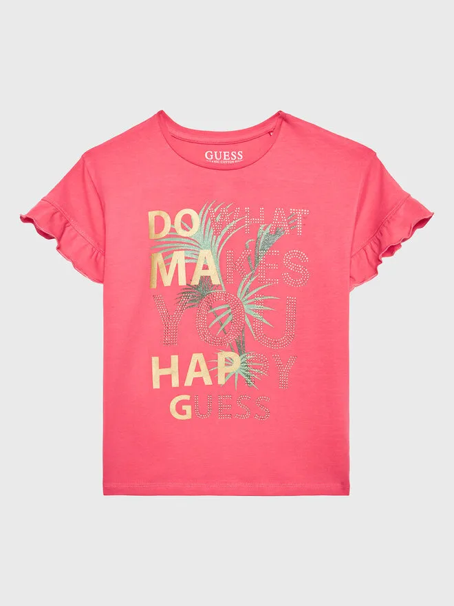 Guess T-Shirt · Ροζ