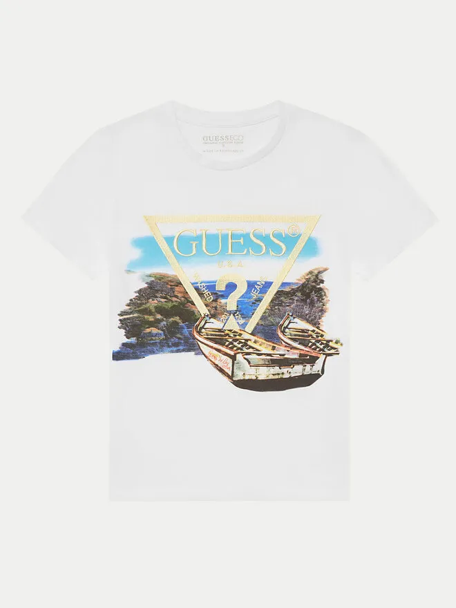 Guess T-Shirt · Λευκό