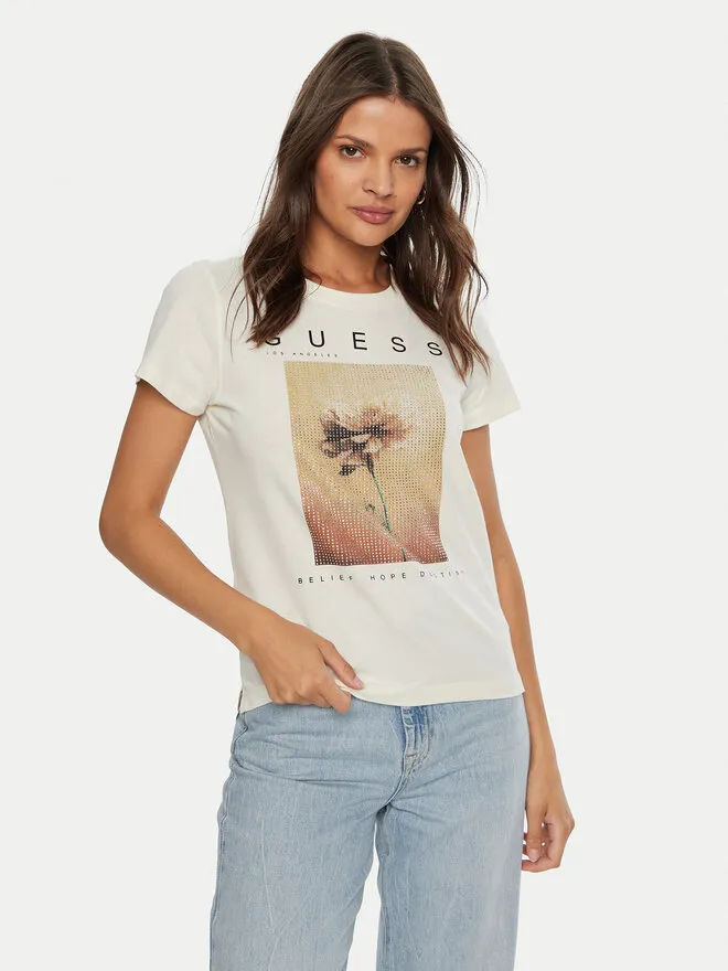T-Shirt · Εκρού