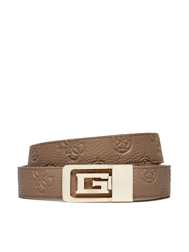 Guess Ζώνη Γυναικεία · Καφέ