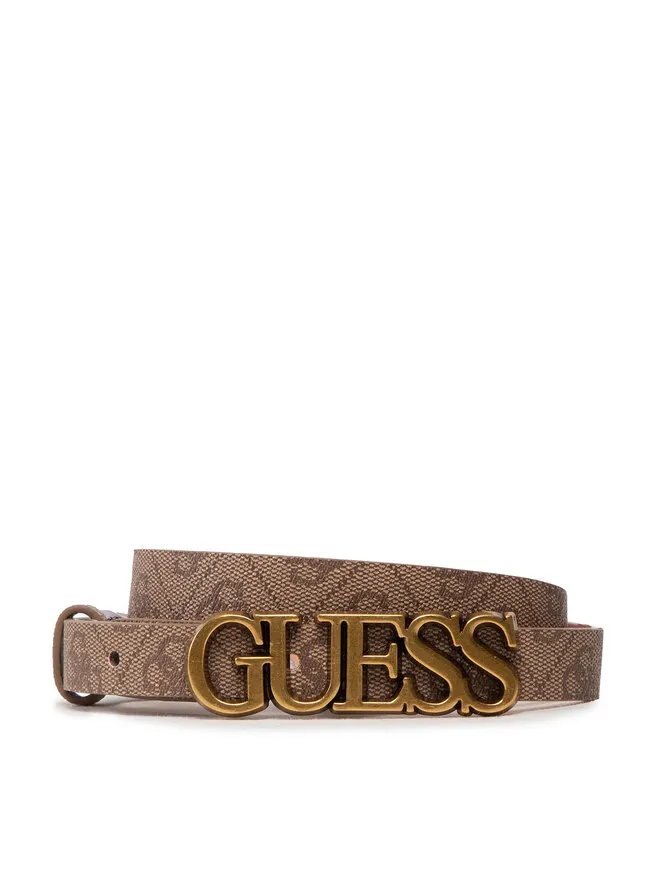 Guess Ζώνη Γυναικεία · Καφέ