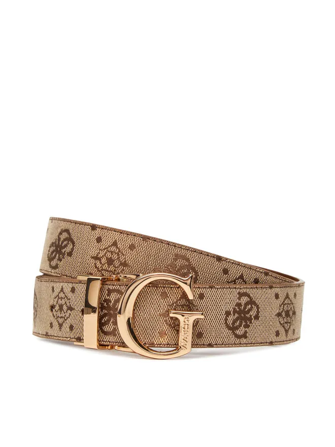 Guess Ζώνη Γυναικεία · Καφέ
