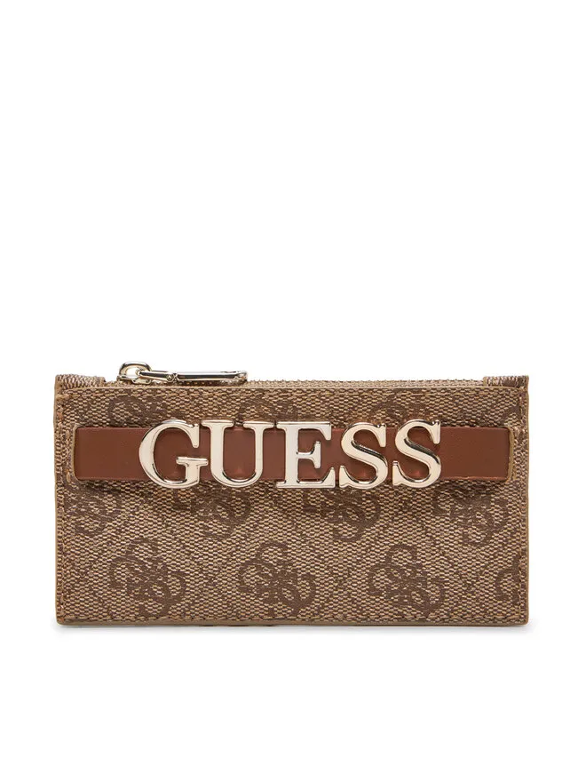 Guess Θήκη πιστωτικών καρτών · Καφέ