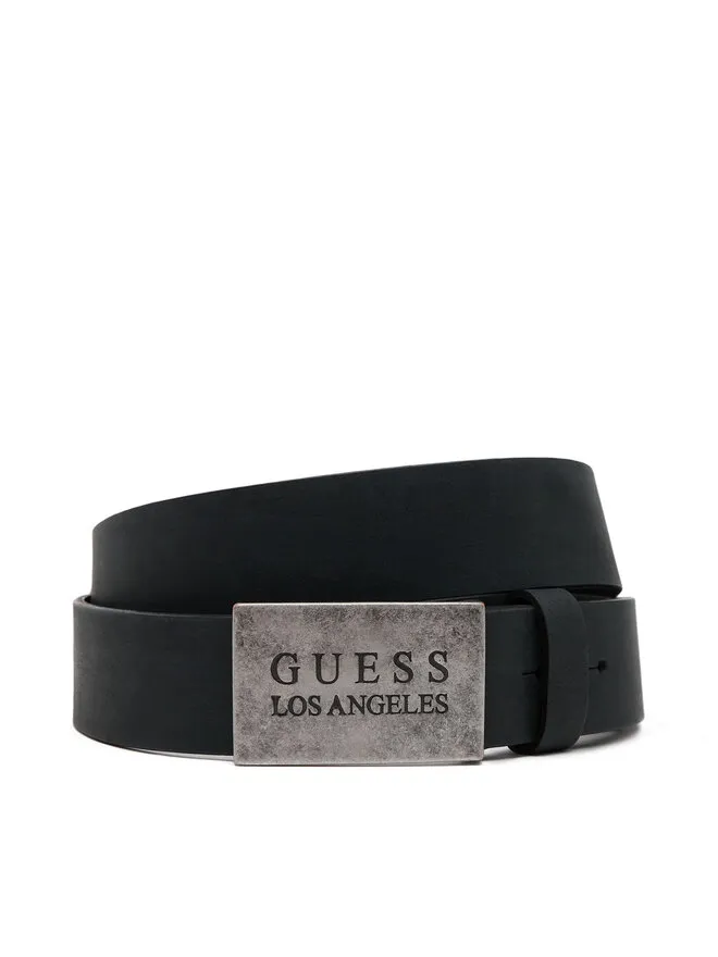 Guess Ζώνη Ανδρική · Μαύρο