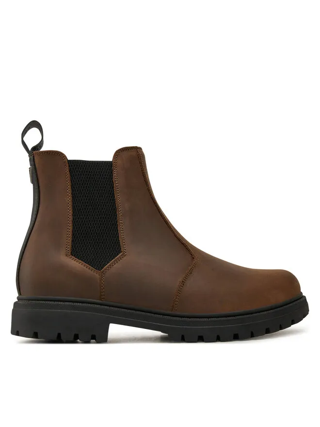 Μποτάκια με λάστιχο · Καφέ