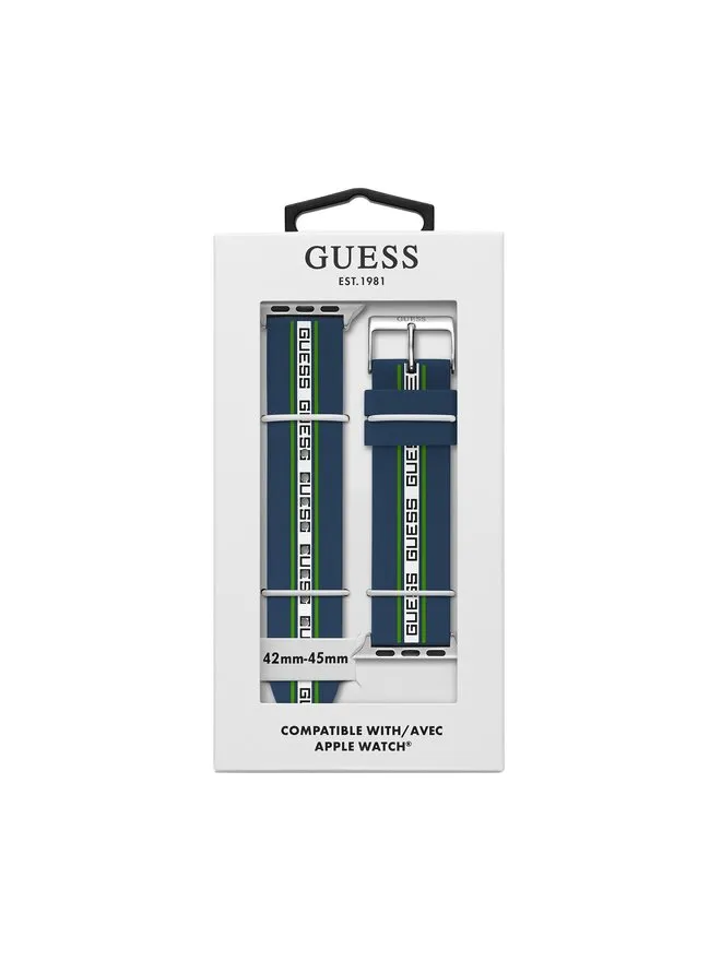 Guess Ανταλλακτικό Λουράκι για Smartwatch CS3007S2 Σκούρο μπλε