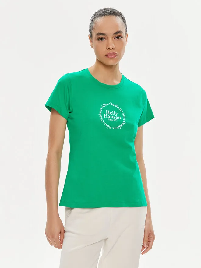 Helly Hansen T-Shirt · Πράσινο