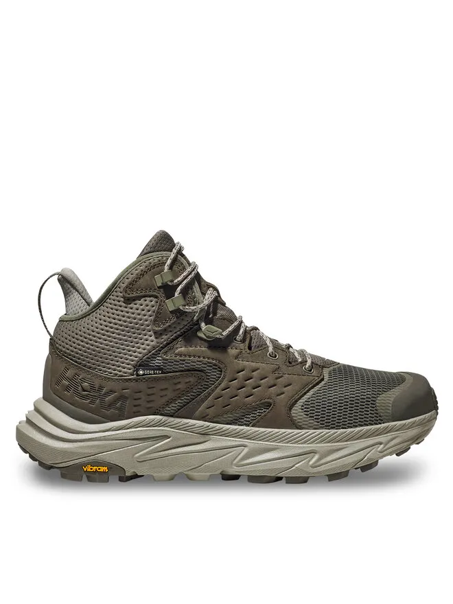 Hoka Παπούτσια πεζοπορίας · Anacapa 2 Mid Gtx GORE-TEX 1141633 · Χακί