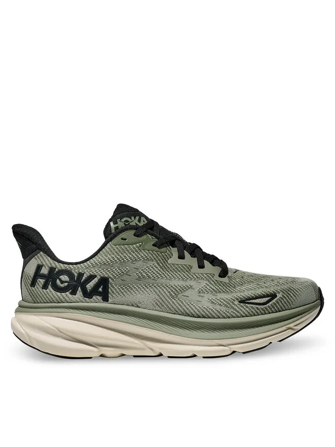 Hoka Παπούτσια για Τρέξιμο Clifton 9 1127895 Χακί
