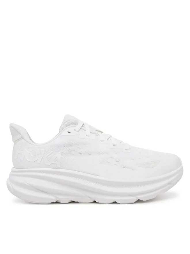 Hoka Παπούτσια για Τρέξιμο Clifton 9 Wide 1132211 Λευκό