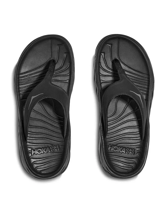 Hoka Σαγιονάρες · Ora Recovery Flip 1117910 · Μαύρο