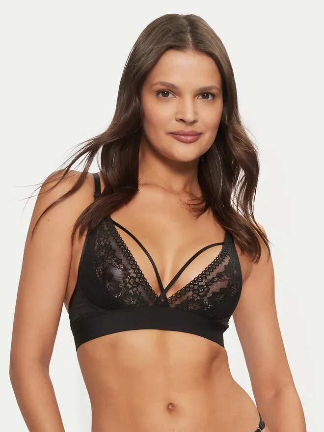 Hunkemöller Σουτιέν Bralette · Μαύρο