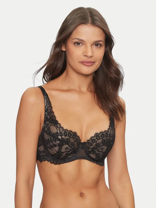 Hunkemöller Σουτιέν με μπανέλα · Μαύρο