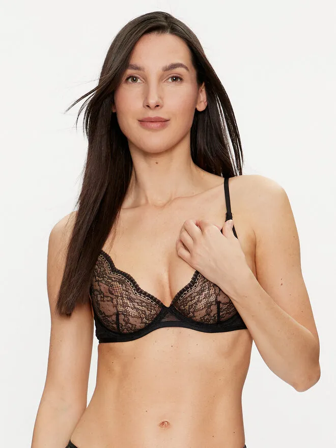 Hunkemöller Σουτιέν με μπανέλα · Μαύρο