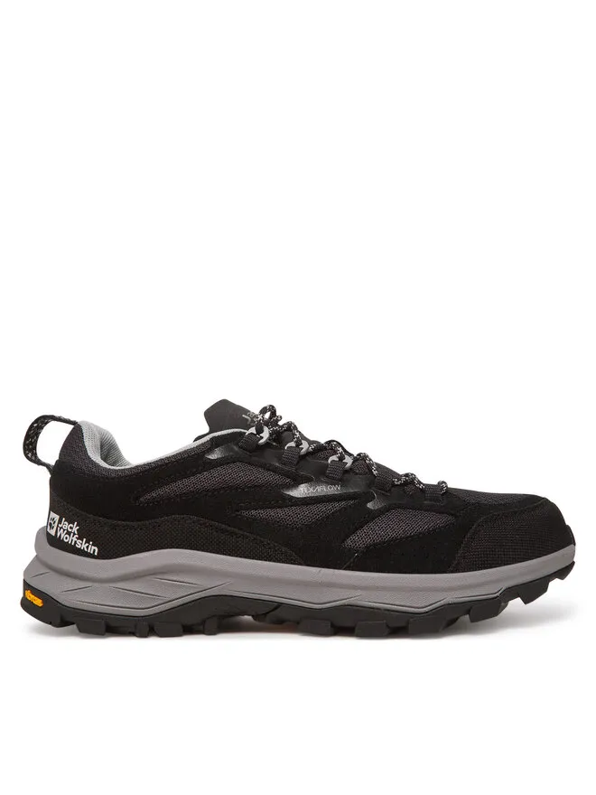 Jack Wolfskin Παπούτσια πεζοπορίας · Cyrox Vent Low A64089 · Μαύρο