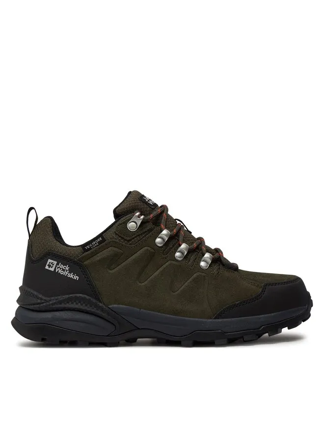 Jack Wolfskin Παπούτσια πεζοπορίας · Refugio Texapore Low M 4049851 · Πράσινο