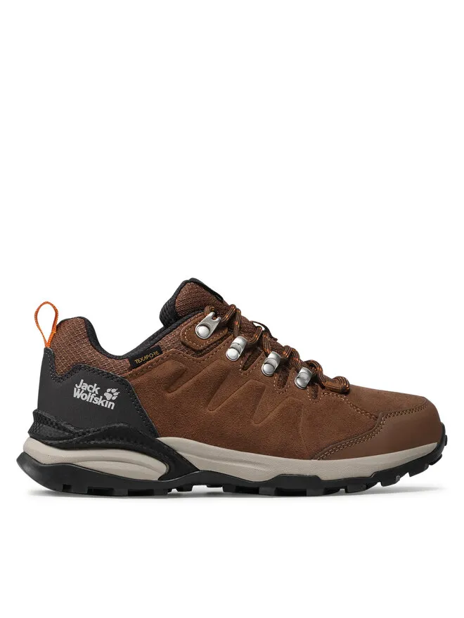 Jack Wolfskin Παπούτσια πεζοπορίας · Refugio Texapore Low W 4050821 · Καφέ