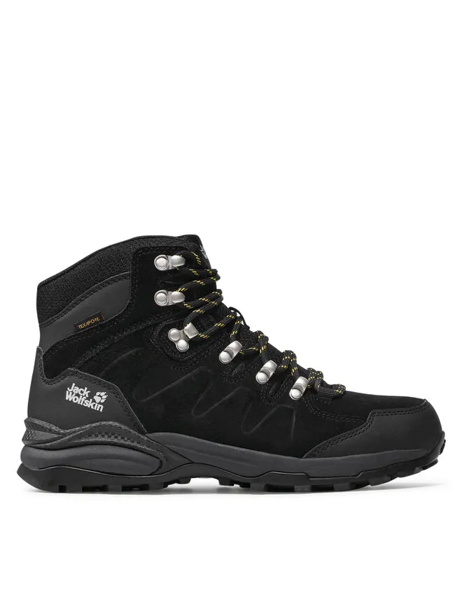 Jack Wolfskin Παπούτσια πεζοπορίας · Refugio Texapore Mid M 4049841 · Μαύρο