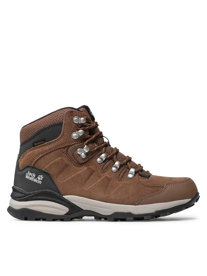 Jack Wolfskin Παπούτσια πεζοπορίας · Refugio Texapore Mid W 4050871 · Καφέ