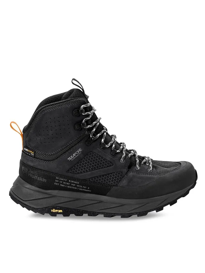 Jack Wolfskin Παπούτσια πεζοπορίας · Terraquest Texapore Mid M 4056381 · Μαύρο