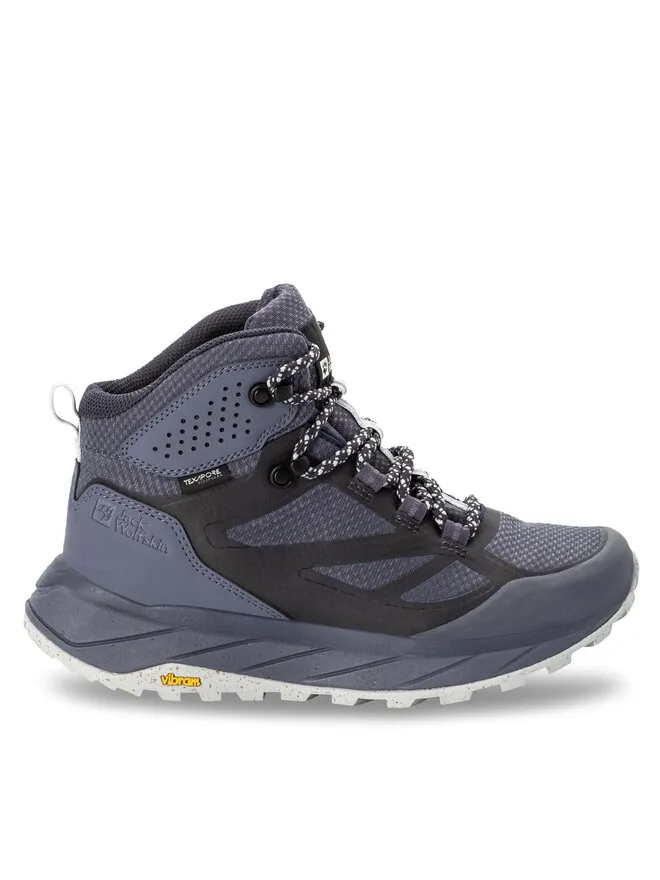 Jack Wolfskin Παπούτσια πεζοπορίας · Terraventure Texapore Mid W 4049991 · Γκρι