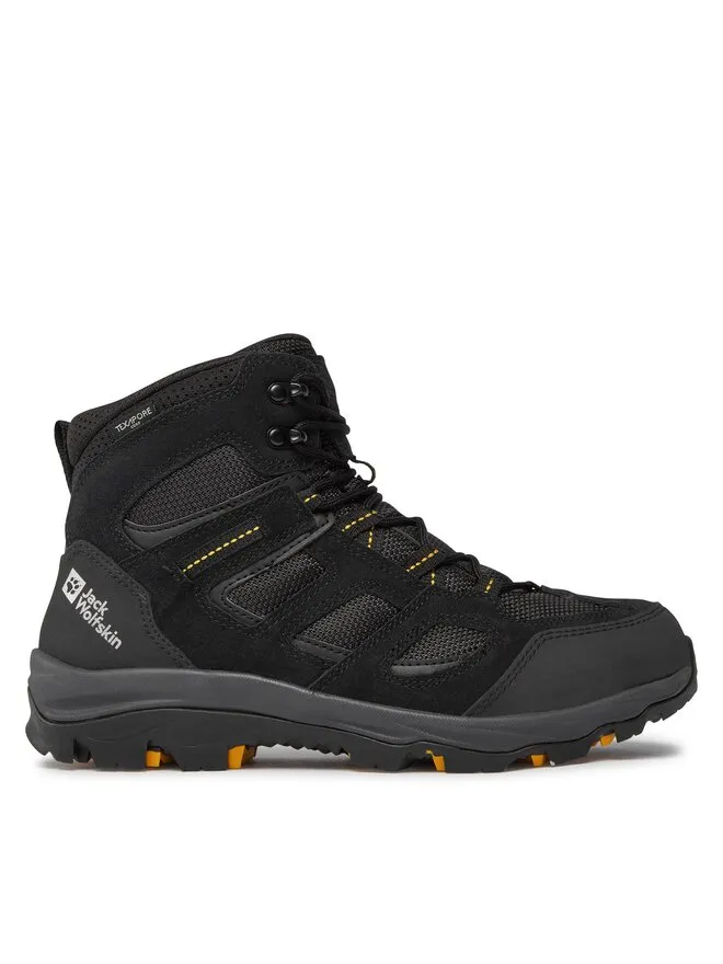 Jack Wolfskin Παπούτσια πεζοπορίας · Vojo 3 Texapore Mid M 4042462 · Μαύρο
