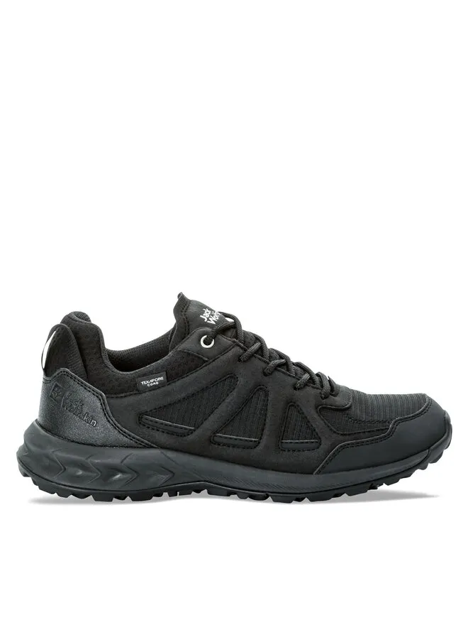 Jack Wolfskin Παπούτσια πεζοπορίας · Woodland 2 Texapore Low W 4051341 · Μαύρο