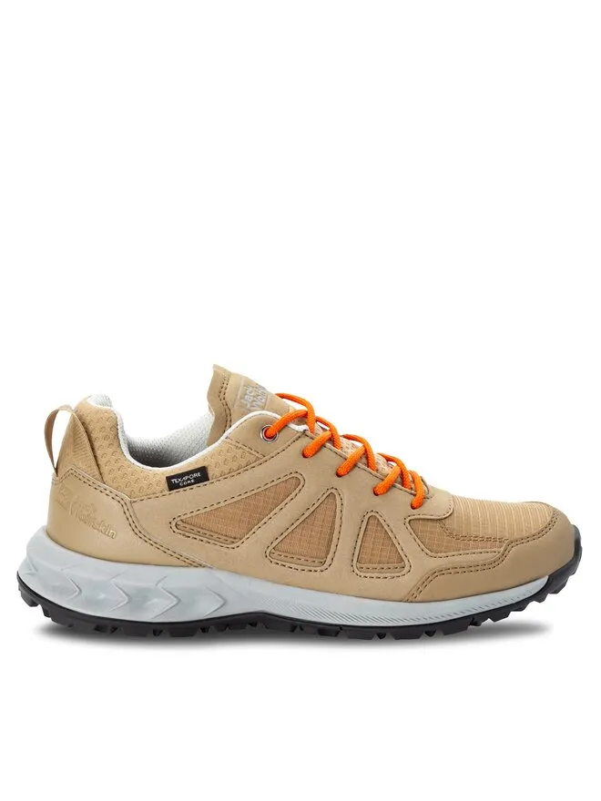 Jack Wolfskin Παπούτσια πεζοπορίας · Woodland 2 Texapore Low W 4051341 · Μπεζ