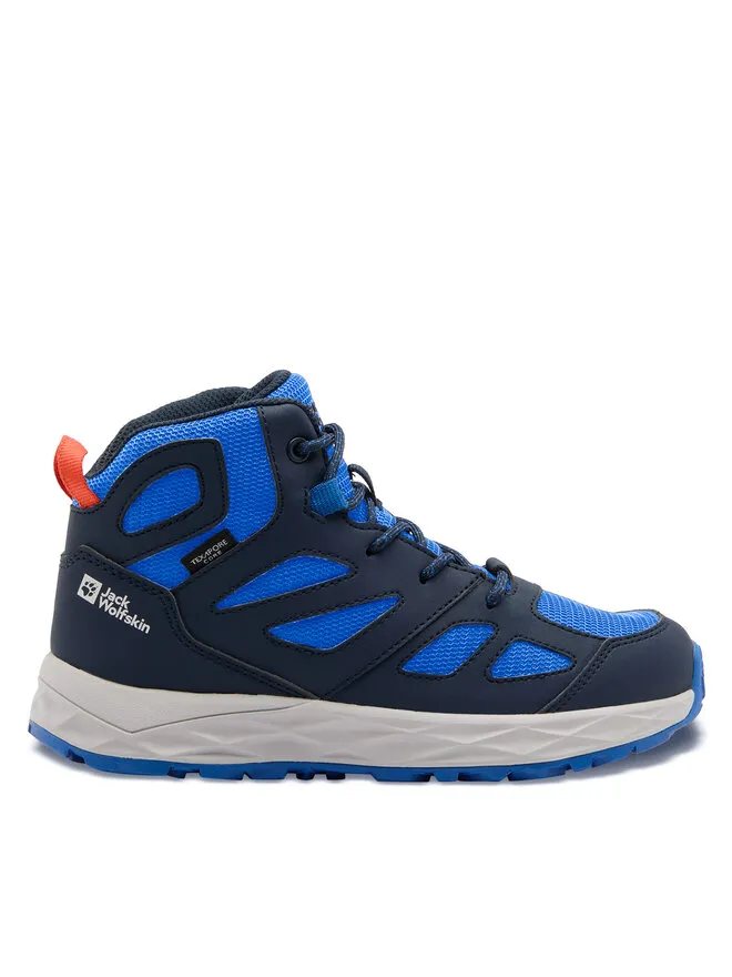 Jack Wolfskin Παπούτσια πεζοπορίας · Woodland 2 Texapore Mid K 4059831 · Σκούρο μπλε