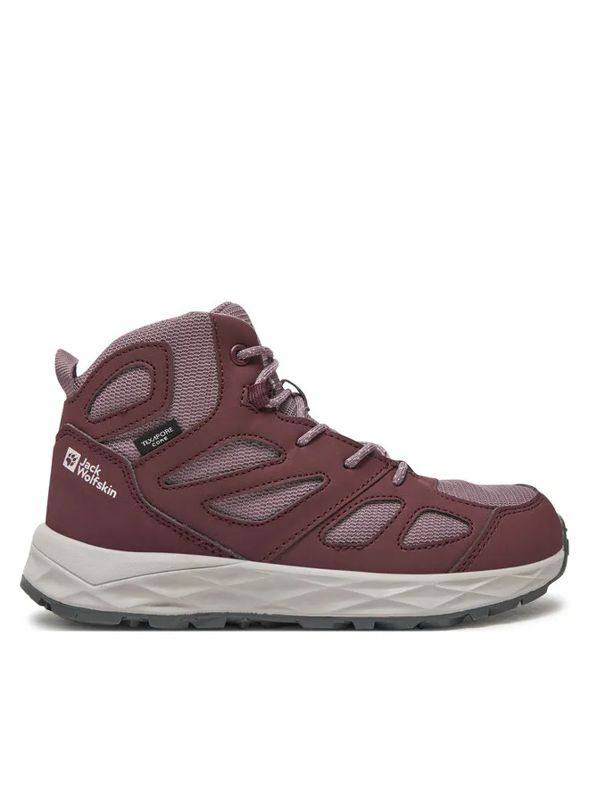 Jack Wolfskin Παπούτσια πεζοπορίας · Woodland 2 Texapore Mid K 4059831 · Μωβ
