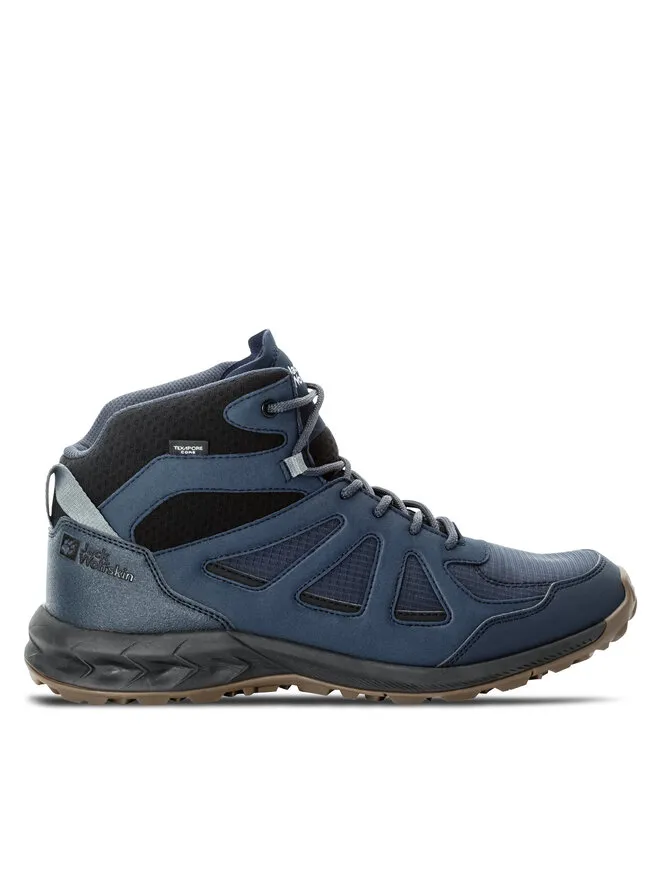 Jack Wolfskin Παπούτσια πεζοπορίας · Woodland 2 Texapore Mid M 4051261 · Σκούρο μπλε