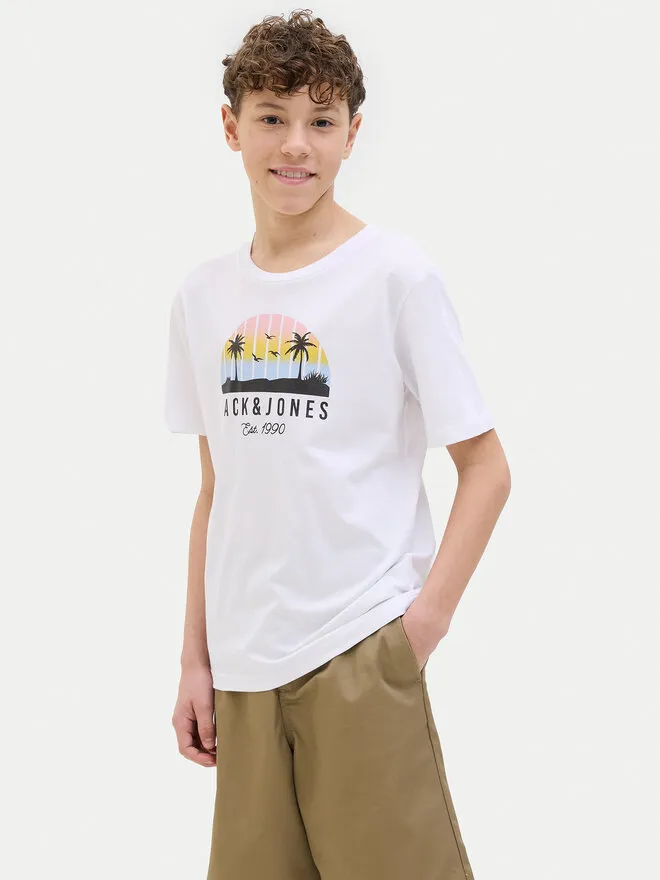 Jack&Jones Junior Σετ 3 T-Shirts · Έγχρωμο