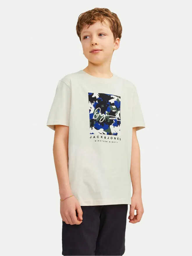 Jack&Jones Junior T-Shirt · Εκρού