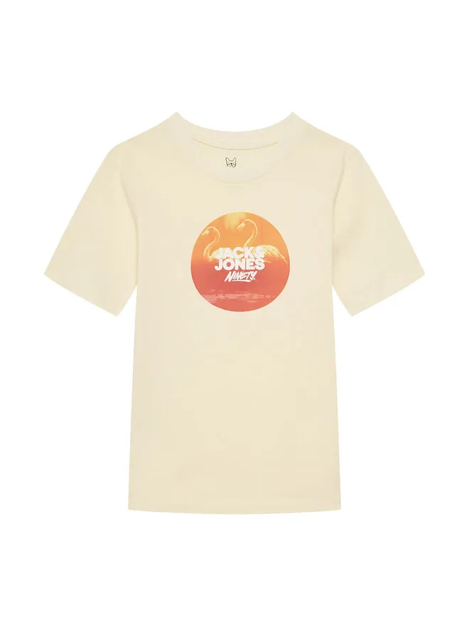 Jack&Jones Junior T-Shirt · Εκρού