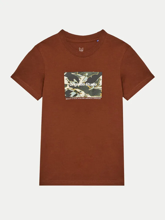 Jack&Jones Junior T-Shirt · Καφέ