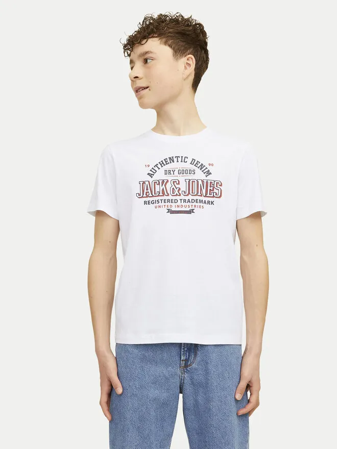 Jack&Jones Junior T-Shirt · Λευκό