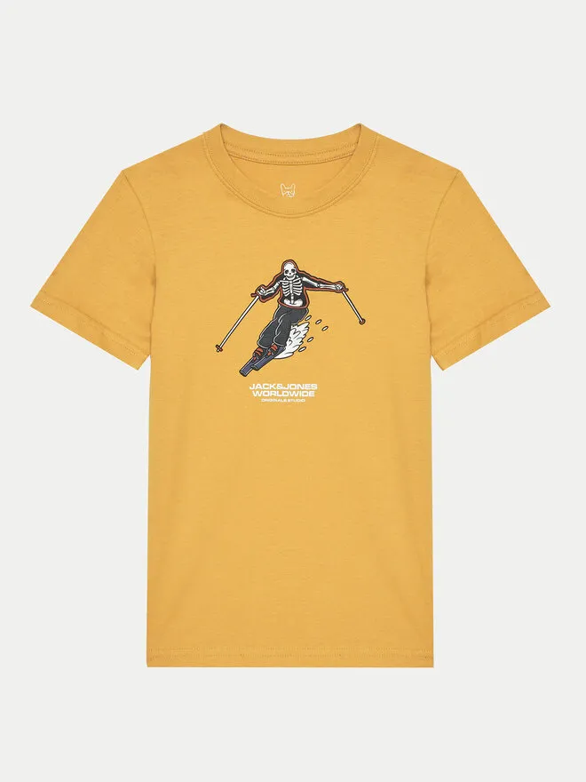 Jack&Jones Junior T-Shirt · Καφέ