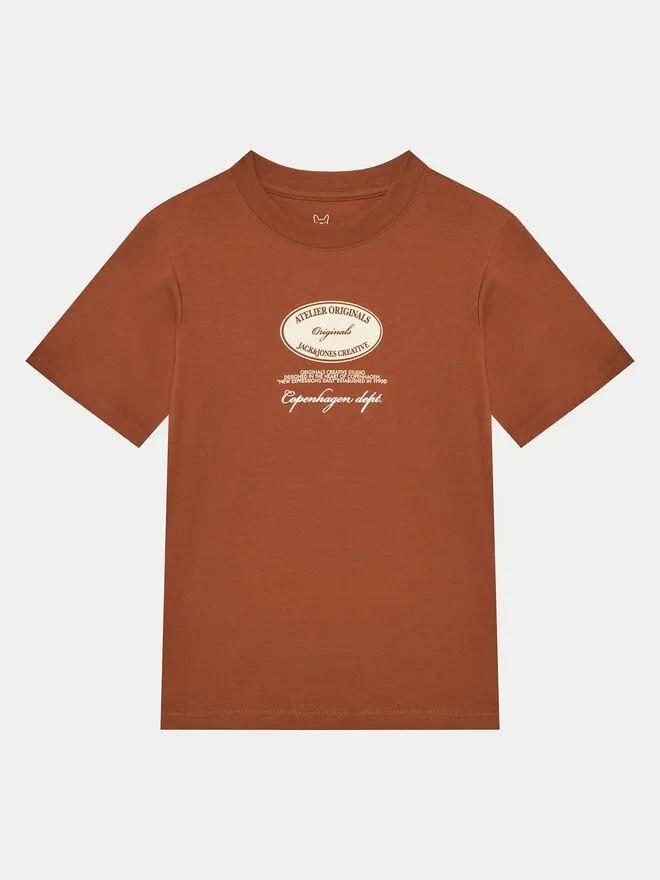 Jack&Jones Junior T-Shirt · Καφέ