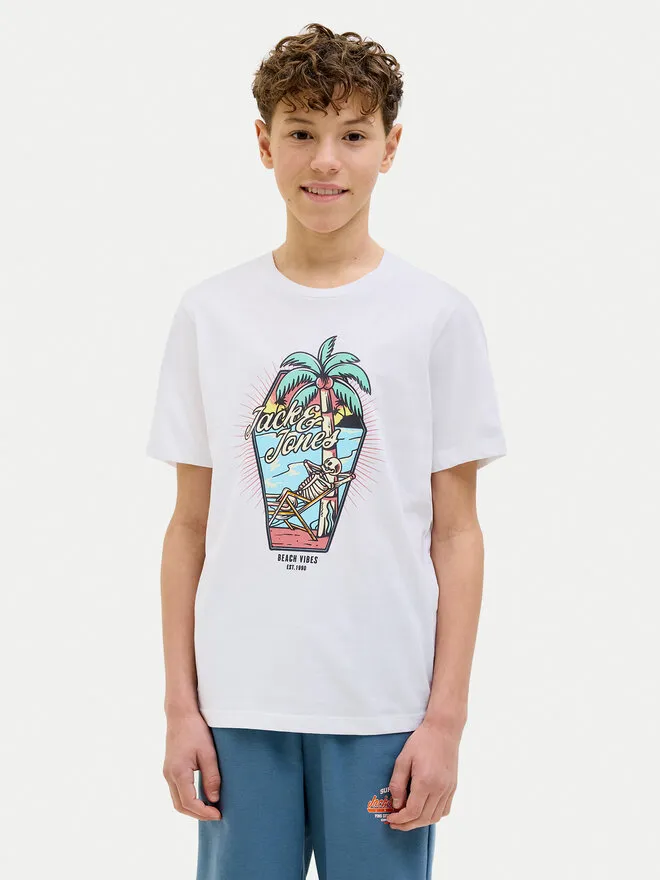 Jack&Jones Junior T-Shirt · Λευκό