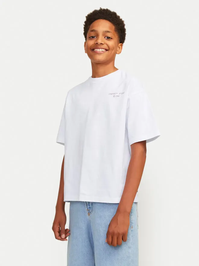 Jack&Jones Junior T-Shirt · Λευκό