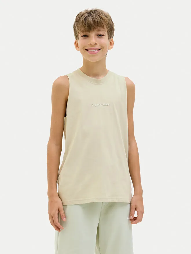 Jack&Jones Junior Tank top · Κίτρινο